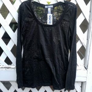 Ambiance Apparel Black Long Sleeve